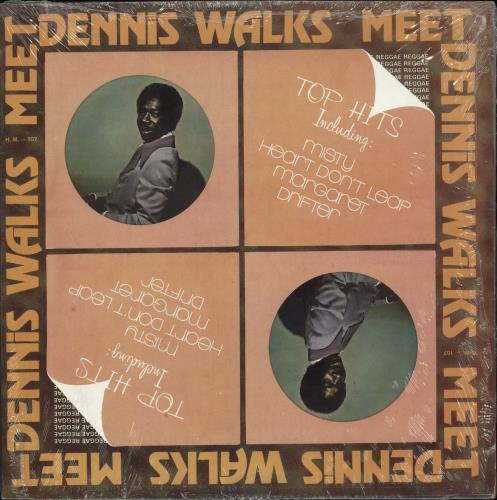 Dennis Walks Meet Dennis Walks - shrink vinyl LP album (LP record) US ZGOLPME716094