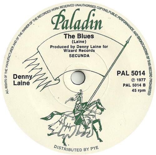 Denny Laine Caroline 7" vinyl single (7 inch record / 45) UK DNY07CA167676