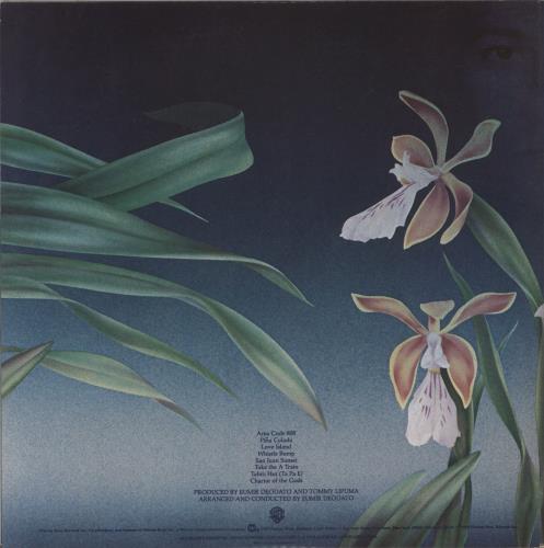 Deodato Love Island - White label + Obi vinyl LP album (LP record) Japanese DTFLPLO418750