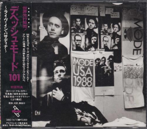 Depeche Mode 101 - One O One 2 CD album set (Double CD) Japanese DEP2CON131334