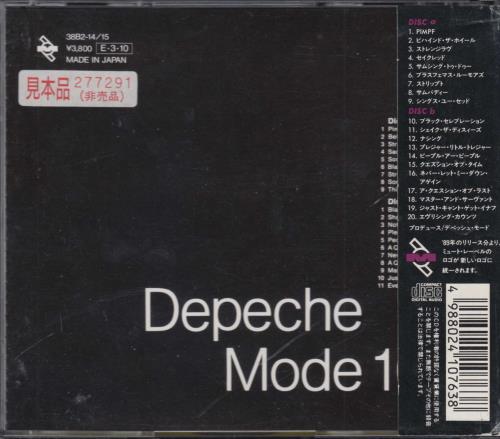 Depeche Mode 101 - One O One 2 CD album set (Double CD) Japanese DEP2CON131334