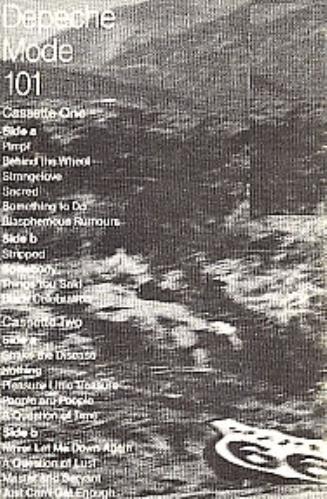 Depeche Mode 101 - Vol I & Vol II cassette album Mexican DEPCLVO296520