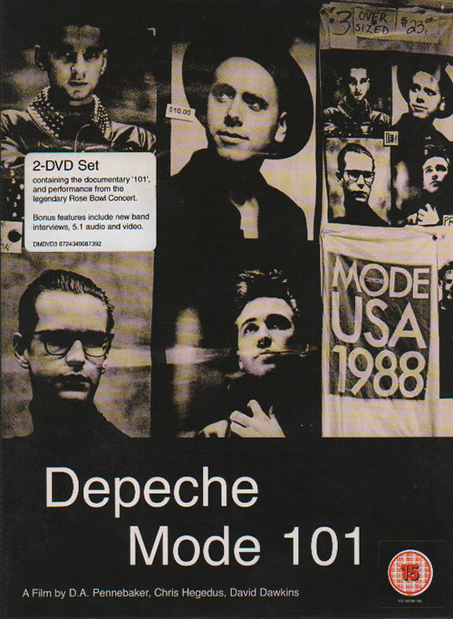 Depeche Mode 101 DVD UK DEPDD259733