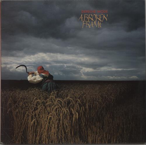 Depeche Mode A Broken Frame - 1st vinyl LP album (LP record) UK DEPLPAB174437