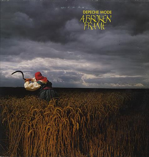 Depeche Mode A Broken Frame vinyl LP album (LP record) Greek DEPLPAB395817