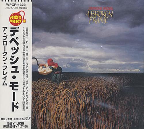 Depeche Mode A Broken Frame CD album (CDLP) Japanese DEPCDAB86306