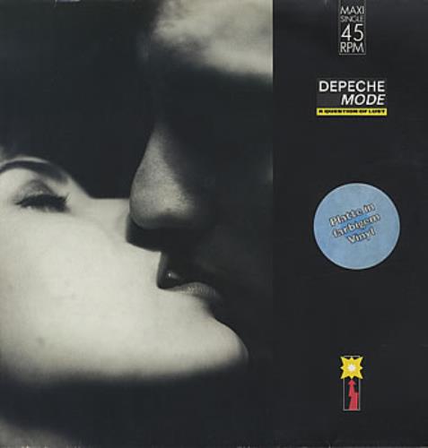 Depeche Mode A Question Of Lust - Marbled Vinyl 12" vinyl single (12 inch record / Maxi-single) German DEP12AQ49364