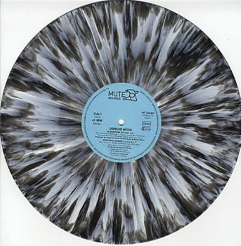 Depeche Mode A Question Of Lust - Marbled Vinyl 12" vinyl single (12 inch record / Maxi-single) German DEP12AQ49364