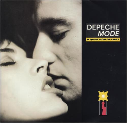Depeche Mode A Question Of Lust 7" vinyl single (7 inch record / 45) US DEP07AQ255267