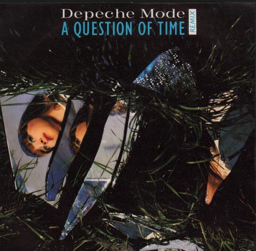 Depeche Mode A Question Of Time (Remix) 7" vinyl single (7 inch record / 45) Spanish DEP07AQ445077