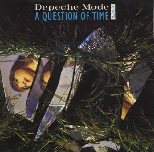 Depeche Mode A Question Of Time (Remix) 7" vinyl single (7 inch record / 45) UK DEP07AQ47223