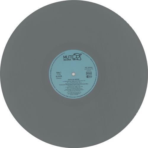 Depeche Mode A Question Of Time - Grey Vinyl - EX 12" vinyl single (12 inch record / Maxi-single) German DEP12AQ669787