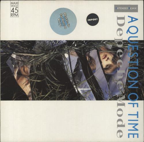 Depeche Mode A Question Of Time - Marbled 12" vinyl single (12 inch record / Maxi-single) German DEP12AQ35542