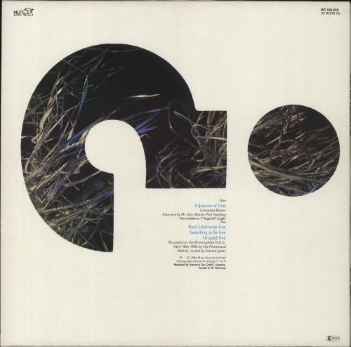 Depeche Mode A Question Of Time - Marbled 12" vinyl single (12 inch record / Maxi-single) German DEP12AQ35542