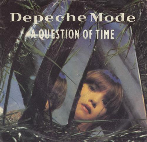 Depeche Mode A Question Of Time 7" vinyl single (7 inch record / 45) Italian DEP07AQ378836