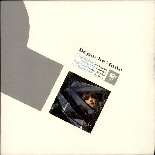 Depeche Mode A Question Of Time 12" vinyl single (12 inch record / Maxi-single) UK DEP12AQ599185