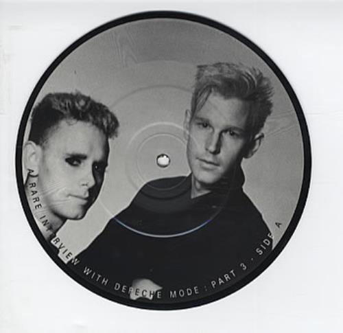 Depeche Mode A Rare Interview With Depeche Mode: Part 3 7" vinyl picture disc (7 inch picture disc single) UK DEP7PAR309205