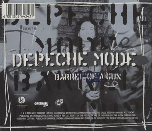 Depeche Mode Barrel Of A Gun CD single (CD5 / 5") South African DEPC5BA386251