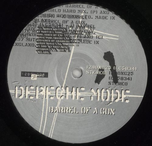 Depeche Mode Barrel Of A Gun 12" vinyl single (12 inch record / Maxi-single) UK DEP12BA77912