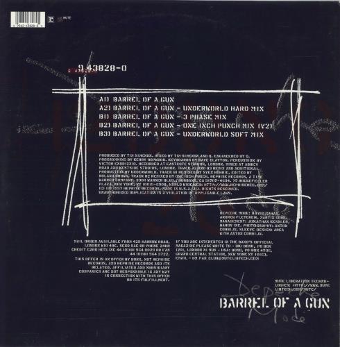 Depeche Mode Barrel Of A Gun 12" vinyl single (12 inch record / Maxi-single) US DEP12BA811418