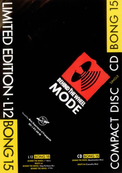 Depeche Mode Behind The Wheel - Beatmasters Mix + Flyer 12" vinyl single (12 inch record / Maxi-single) UK DEP12BE527445