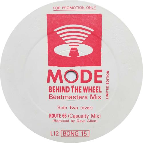 Depeche Mode Behind The Wheel - Beatmasters 12" vinyl single (12 inch record / Maxi-single) UK DEP12BE07191