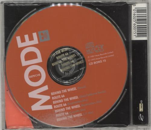 Depeche Mode Behind The Wheel - Remix - 7-track CD single (CD5 / 5") UK DEPC5BE36342