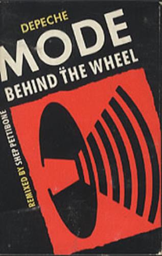 Depeche Mode Behind The Wheel cassette single UK DEPCSBE30452