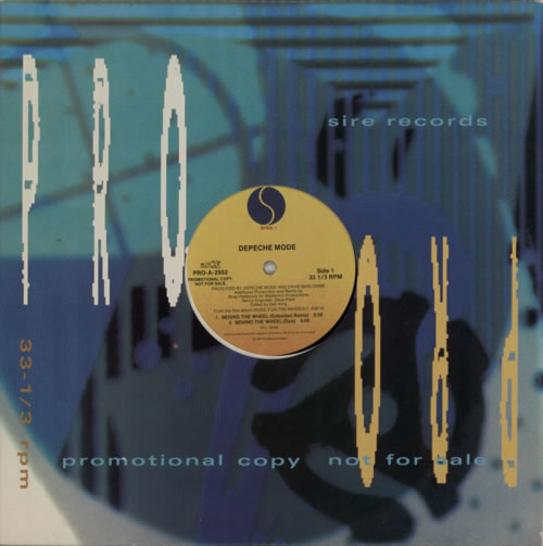 Depeche Mode Behind The Wheel 12" vinyl single (12 inch record / Maxi-single) US DEP12BE06210