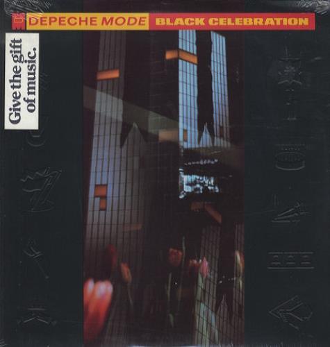 Depeche Mode Black Celebration - Embosssed Sleeve/Sealed vinyl LP album (LP record) US DEPLPBL424113
