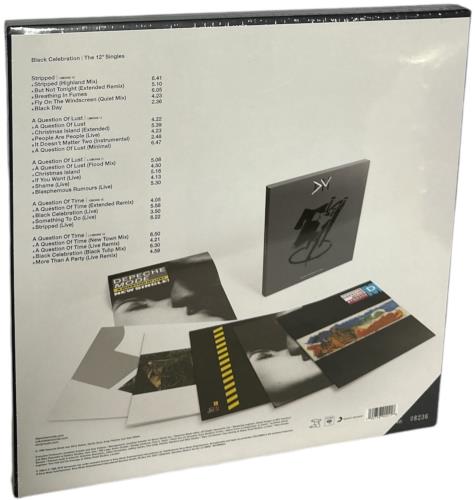 Depeche Mode Black Celebration: The 12" Singles - 180gm - Sealed Vinyl Box Set UK DEPVXBL846827