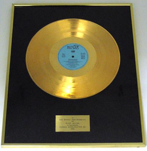 Depeche Mode Black Celebration award disc Swiss DEPAWBL378998