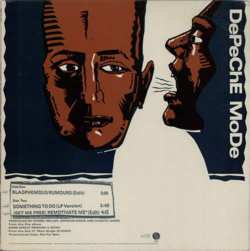 Depeche Mode Blasphemous Rumours - EX 12" vinyl single (12 inch record / Maxi-single) US DEP12BL166980