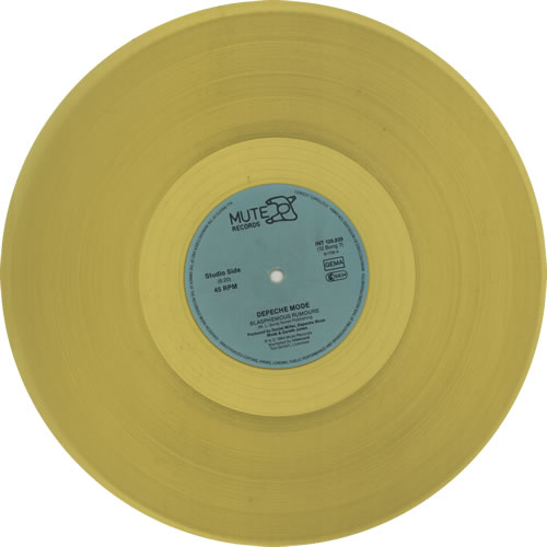 Depeche Mode Blasphemous Rumours - Yellow - EX 12" vinyl single (12 inch record / Maxi-single) German DEP12BL637052