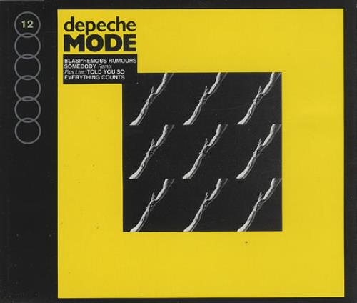 Depeche Mode Blasphemous Rumours CD single (CD5 / 5") UK DEPC5BL52454
