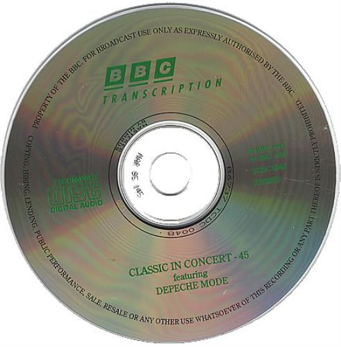 Depeche Mode Classic In Concert 45 CD album (CDLP) UK DEPCDCL367196