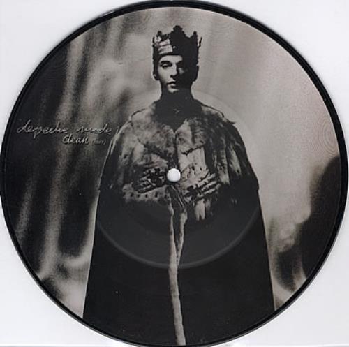 Depeche Mode Clean 7" vinyl picture disc (7 inch picture disc single) US DEP7PCL353051