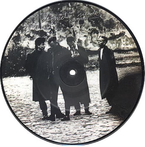 Depeche Mode Clean 7" vinyl picture disc (7 inch picture disc single) US DEP7PCL353051