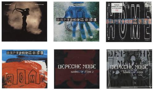 Depeche Mode Collection Of 4 x 2-CD Single Sets 2-CD single set (Double CD single) UK DEP2SCO431880