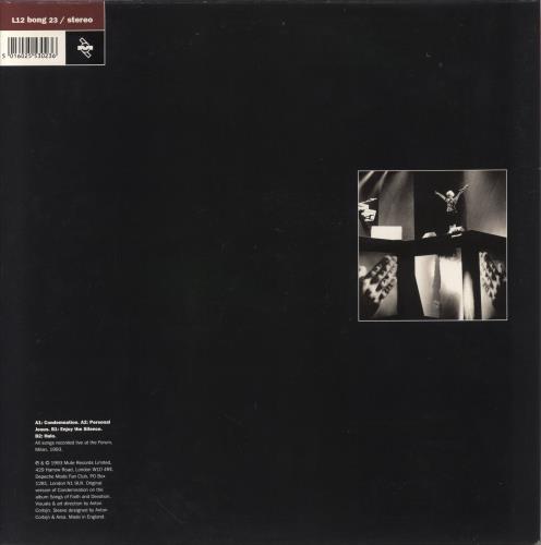 Depeche Mode Condemnation 12" vinyl single (12 inch record / Maxi-single) UK DEP12CO82575