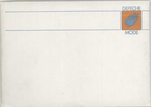 Depeche Mode Construction Time Again + Postcards tour programme UK DEPTRCO774076