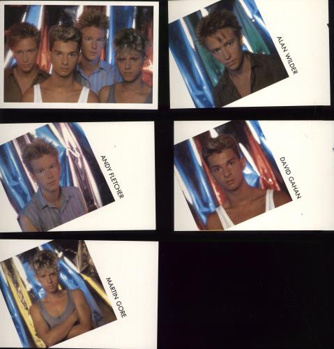 Depeche Mode Construction Time Again + Postcards tour programme UK DEPTRCO774076