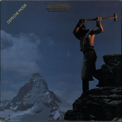 Depeche Mode Construction Time Again - Promo stamped vinyl LP album (LP record) US DEPLPCO604120
