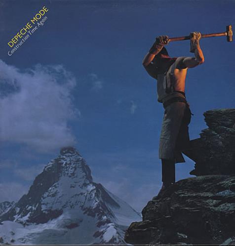 Depeche Mode Construction Time Again vinyl LP album (LP record) Australian DEPLPCO388019