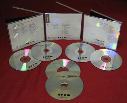 Depeche Mode Deluxe Collectors Edition Albums - Volume 1 6-CD album set US DEP6CDE376557