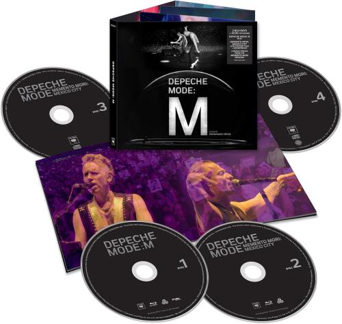 Depeche Mode Depeche Mode: M - 2CD & 2 Blu-Ray Edition - Sealed 4-CD album set UK DEP4CDE880584