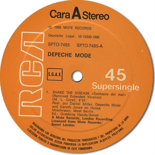 Depeche Mode Deshazte Del Mal 12" vinyl single (12 inch record / Maxi-single) Spanish DEP12DE396509