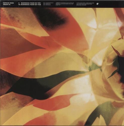 Depeche Mode Dream On - Bushwacka mixes 12" vinyl single (12 inch record / Maxi-single) UK DEP12DR181234