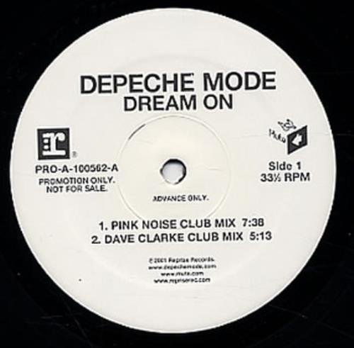 Depeche Mode Dream On 12" vinyl single (12 inch record / Maxi-single) US DEP12DR183503
