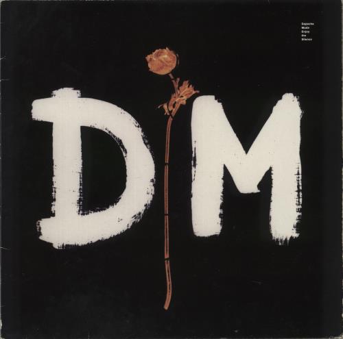 Depeche Mode Enjoy The Silence - Etched - EX 12" vinyl single (12 inch record / Maxi-single) German DEP12EN876208